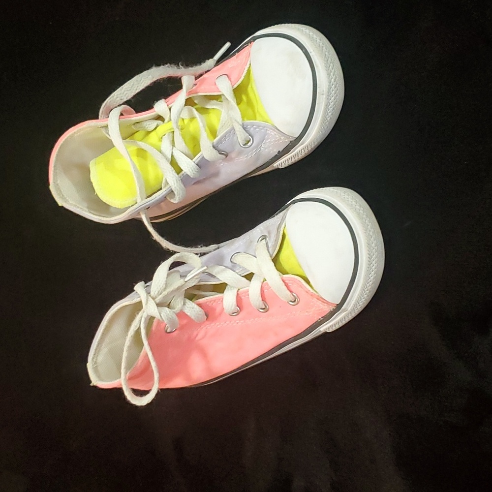 Youth Converse Neon Chuck Taylors
